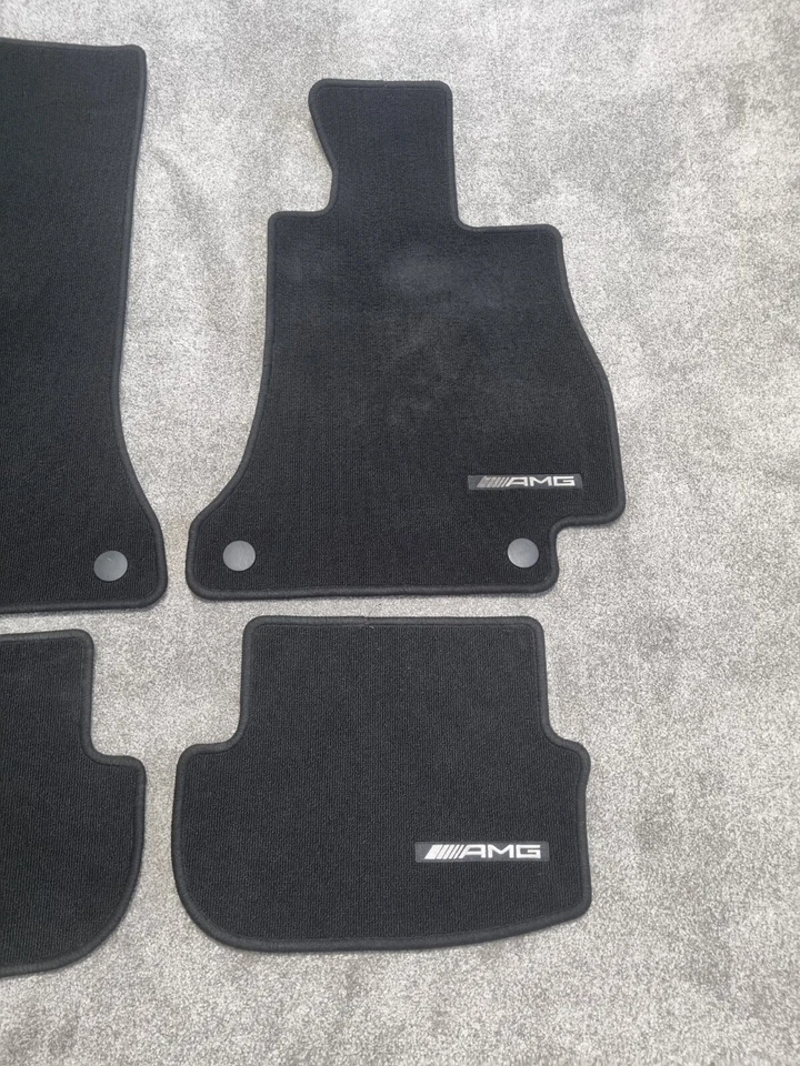 Genuine Mercedez C Class Convertible Amg Car Mats 2016 Onwards - Image 2 of 4