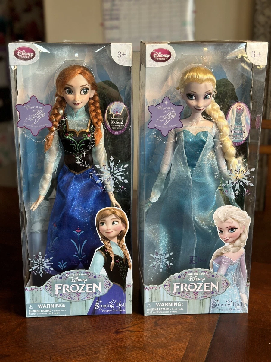 Anna and elsa singing dolls deals