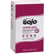 GOJO SUPRO MAX Cherry Hand Cleaner, Cherry Fragrance, 2000 mL Heavy Duty Hand...