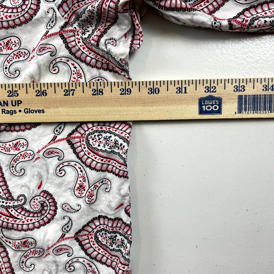 Camisa Steven Land Para Hombre 2XLT Blanca Calce Clásico Abotonada Manga Larga Puño Francés Foto 3 de 4