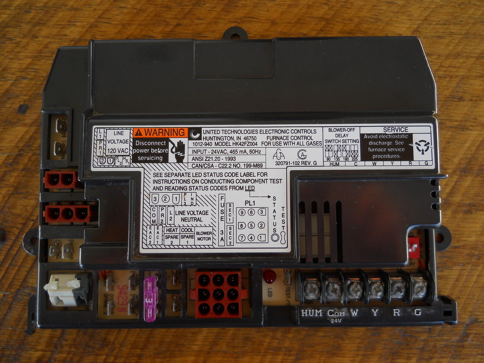 OEM Carrier Bryant Furnace Control OFFicial HK42FZ004 Board Max 54% OFF