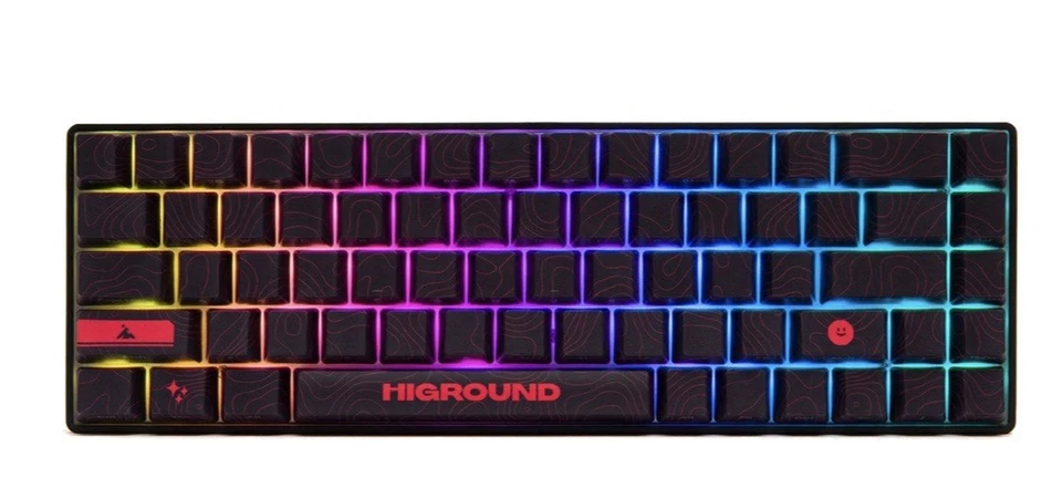 Higround LAVA ROCK Base 65% Keyboard - Brand New - TTC White Flame Switches - Image 2 of 4