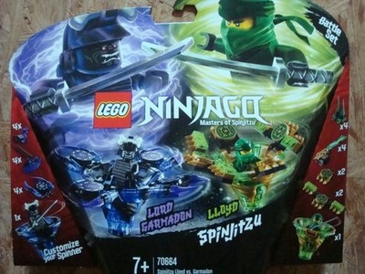 LEGO NINJAGO 70664 Lord Garmadon & Lloyd Spinjitzu. NEU!