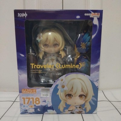 Nendoroid Genshin Impact Traveler Lumine Actionfigur Spielzeug #1718 Japan NEU
