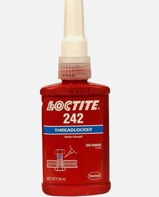 Henkel Loctite 242 Medium Strength Threadlocker 50ml – Original Adhesive USA