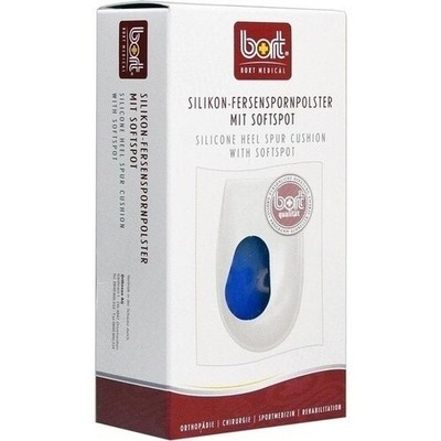BORT Silikon Fersenspornpolster m.SoftSpot L, 2 St PZN 00825189