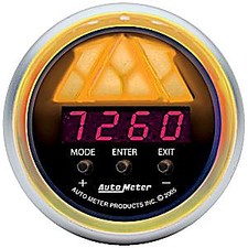 Auto Meter Gauge Shift Light Level 1 Amber Indicators