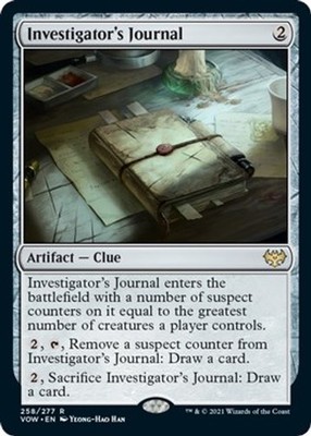 Investigator's Journal Normal [VOW - 258] LP Magic