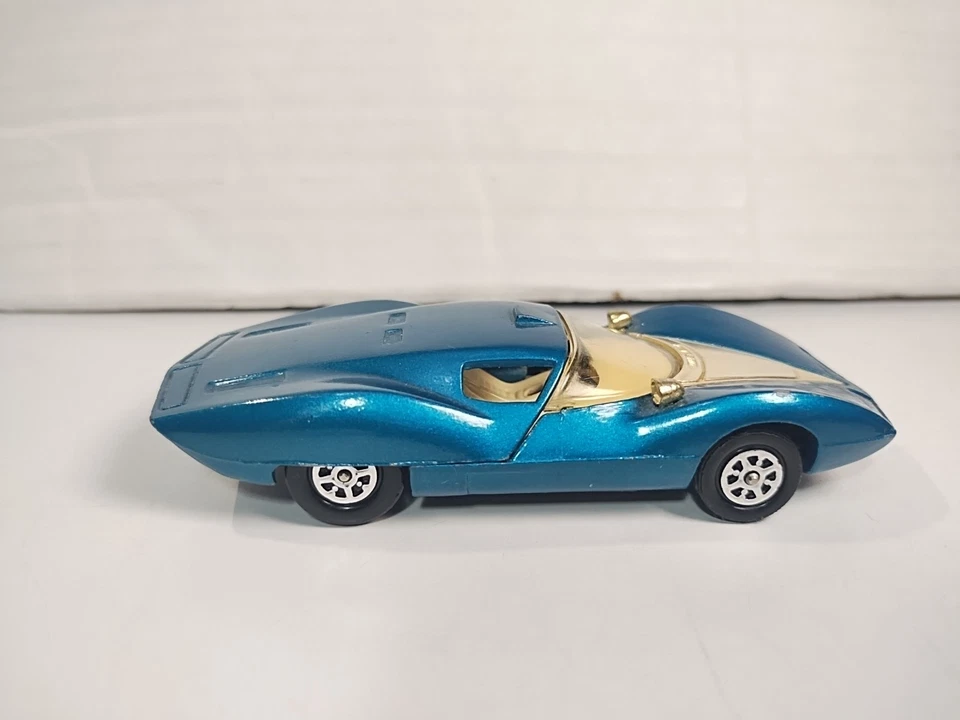 Vintage 1969 Corgi 347 Chevrolet Astro 1 Experimental Car Blue 1:43 Diecast RARE - Image 4 of 4
