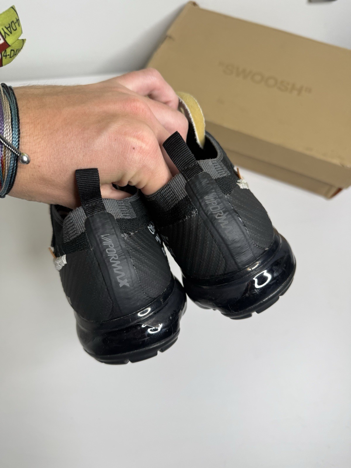 OFF WHITE X NIKE Taglia 8 5 Nike Off White x Air VaporMax The Ten