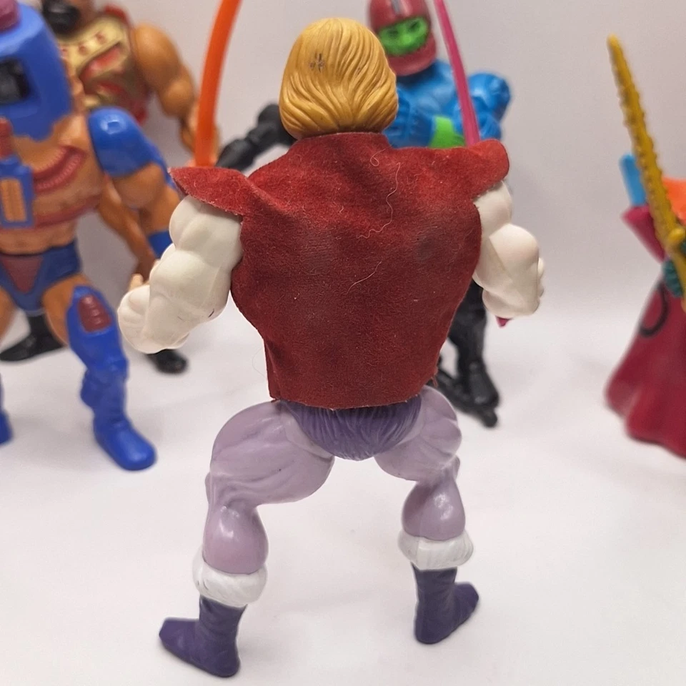 De colección Motu Prince Adam, Man-e-faces, Jitsu, Trapjaw, Merman Lote Original Más Completo Foto 3 de 4