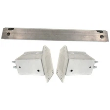 New For Toyota Tacoma 2005-2023 Bumper Reinforcement Front Cross Member Set of 3