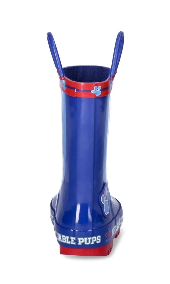 Botas de lluvia Nickelodeon Paw Patrol para niños pequeños azul con gráfico de licencia: 5/6 Foto 4 de 4