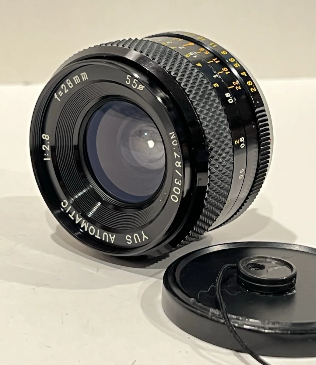 ※訳 YUS Automatic 28mm f2.8 単焦点 Y/Cマウント Yashica f/2.8 Camera Lenses 28mm Focal for sale - eBay