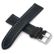 Genuine Calf Leather Watch Strap Replacement - Padded - Strapster