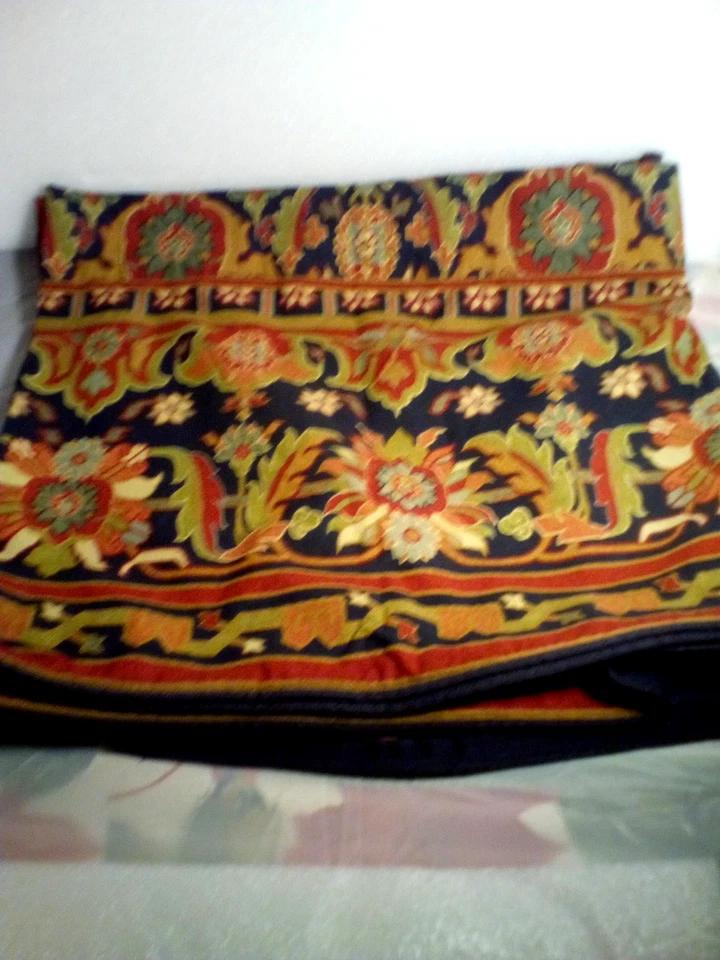 Chaps Home Ralph Lauren Curtain Valance Lot of 4 Floral 76'' x 17'' #73277 EUC! - Image 3 of 3