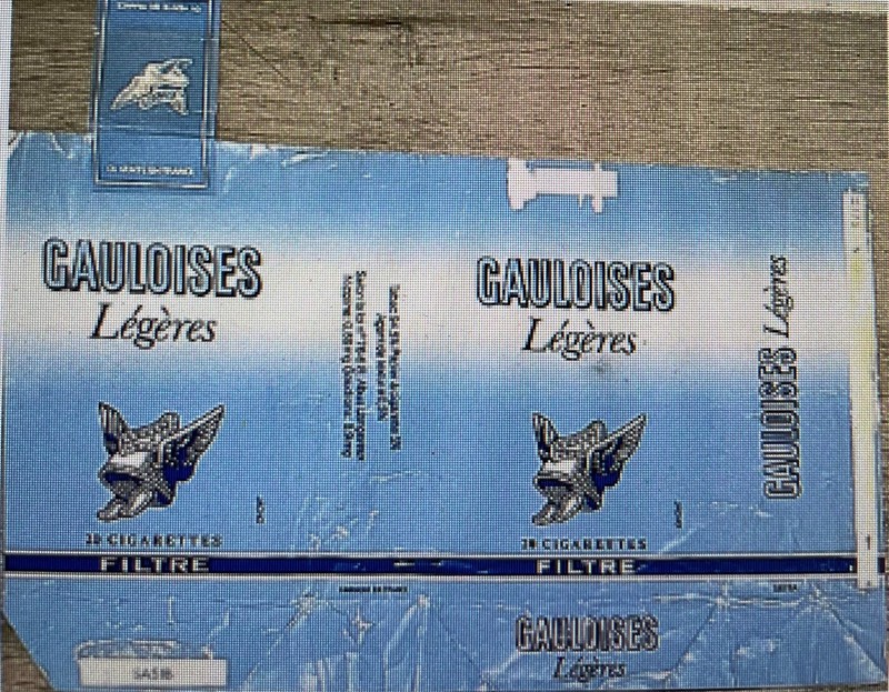 Vintage Collection - Gauloises - ORIGINAL - Vintage - 80s - France - Empty