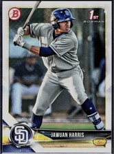 2018 Bowman Draft #BD-85 Jawuan Harris