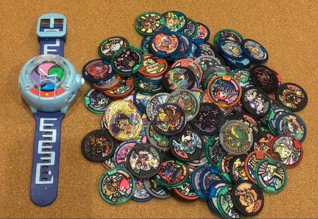 Yo-Kai Watch DX Model U Proto Version 7 with 100 Random Yokai Medals Japan Import