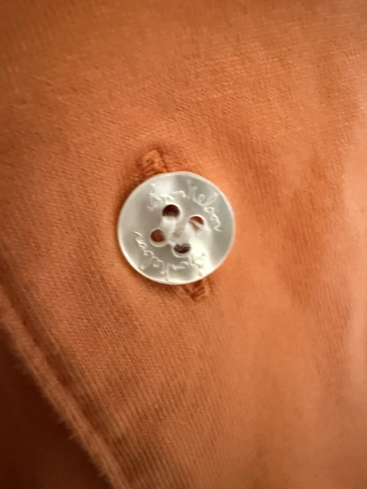 Vintage Byron Nelson Sig. Polo de golf serie Woodlands Country Club naranja mediano Foto 3 de 4