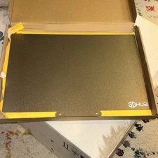 Smooth & Textured Double Sided PEI Spring Steel Bed for Raise 3D E2 CF 10x14.5”