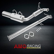 Stainless Catback Exhaust Muffler Fit Mazda Miata Mx5 Eunos 1990-1997 1.6l 1.8l