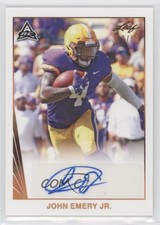 2021 Leaf Memories 1990 Base Bronze Spectrum 97/99 John Emery Jr Auto s5j