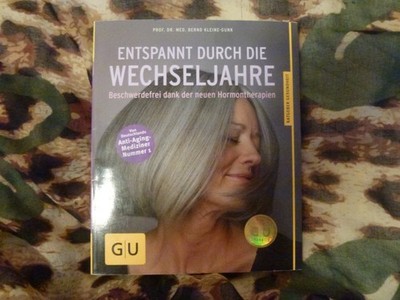 Buch Entspannt durch die Wechseljahre Hormontherapie Prof. Kleine-Gunk Menopuase