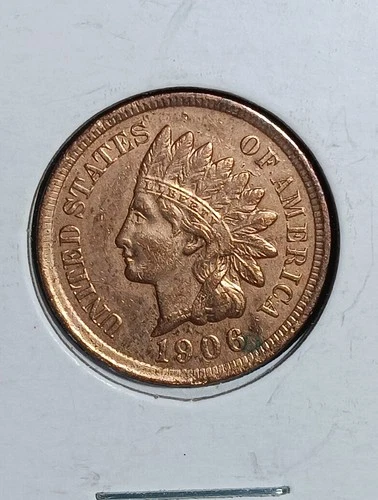 1906 Indian Head Cent Penny NICE VF / XF Sharp LIBERTY Item J28O5