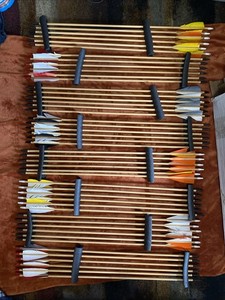 48 Vintage Cedar Archery Arrows Longbow And Recurve #50-#55 2006