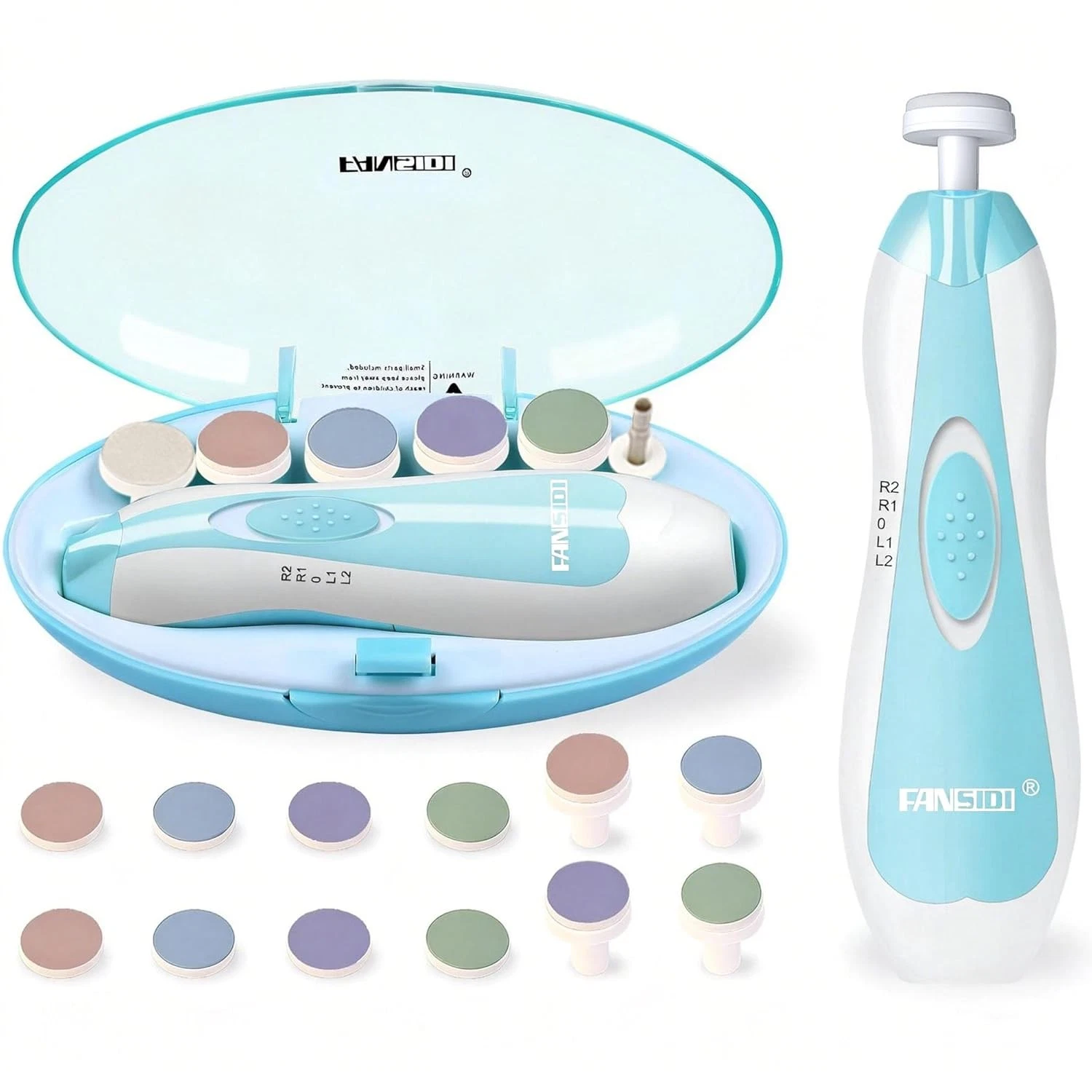 Fansidi Baby Nail Trimmer Electric, Easy & Safe Nail File for Newborn Infant Tod
Opens in a new wind