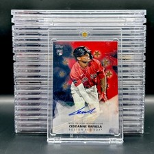 2024 Topps #BSA-RAF Ceddanne Rafaela Baseball Stars Autographs Gold #/50