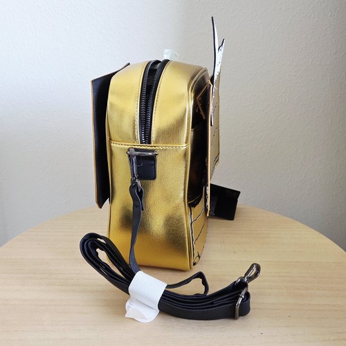 PEANUTS SNOOPY GOLD 75th Anniversary CROSSBODY BAG NWT - Picture 3 of 7