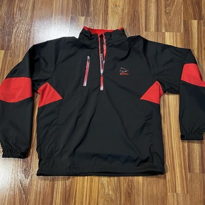 Zero Restriction Tour Series Jacket Men s Large Red Black Golf Performance