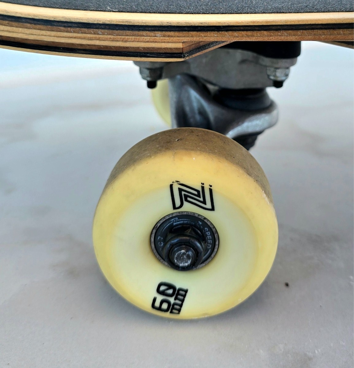 Z-Flex Jay Adams Cruiser Complete Skateboard Natural Wood Die-Cut