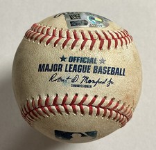 Phillies VS Twins 8/13/23 Game Used Baseball Ranger Suarez Strikeout - MLB COA