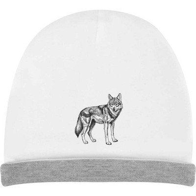 Kinder Slouch Mütze ''Wolf stehend'' (KH00040374)
