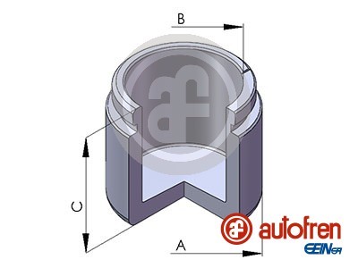 Autofren Seinsa D025324 Kolben, Bremssattel For MERCEDES-BENZ-image