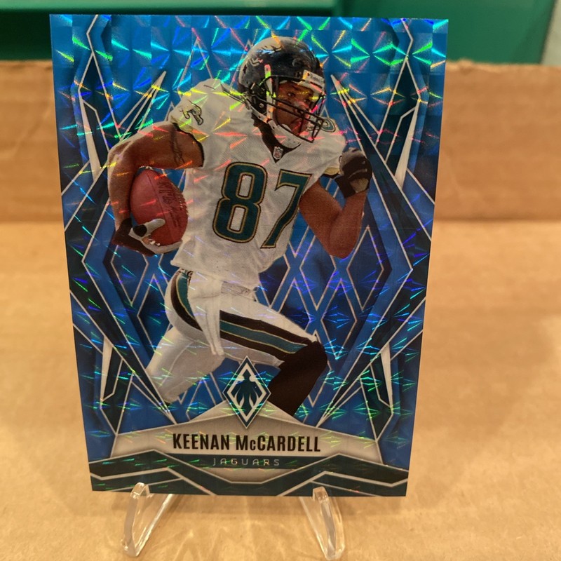 2025 panini phoenix football Keenan McCardell Light Blue Pyramids SP /385