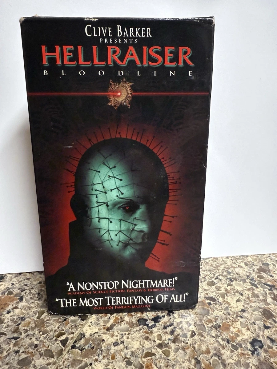 Full Screen Hellraiser VHS Tapes for sale | eBay
