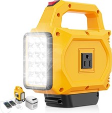 250W Power Inverter Compatible for Dewalt 20V Battery DC 20V to AC 110V Portable
