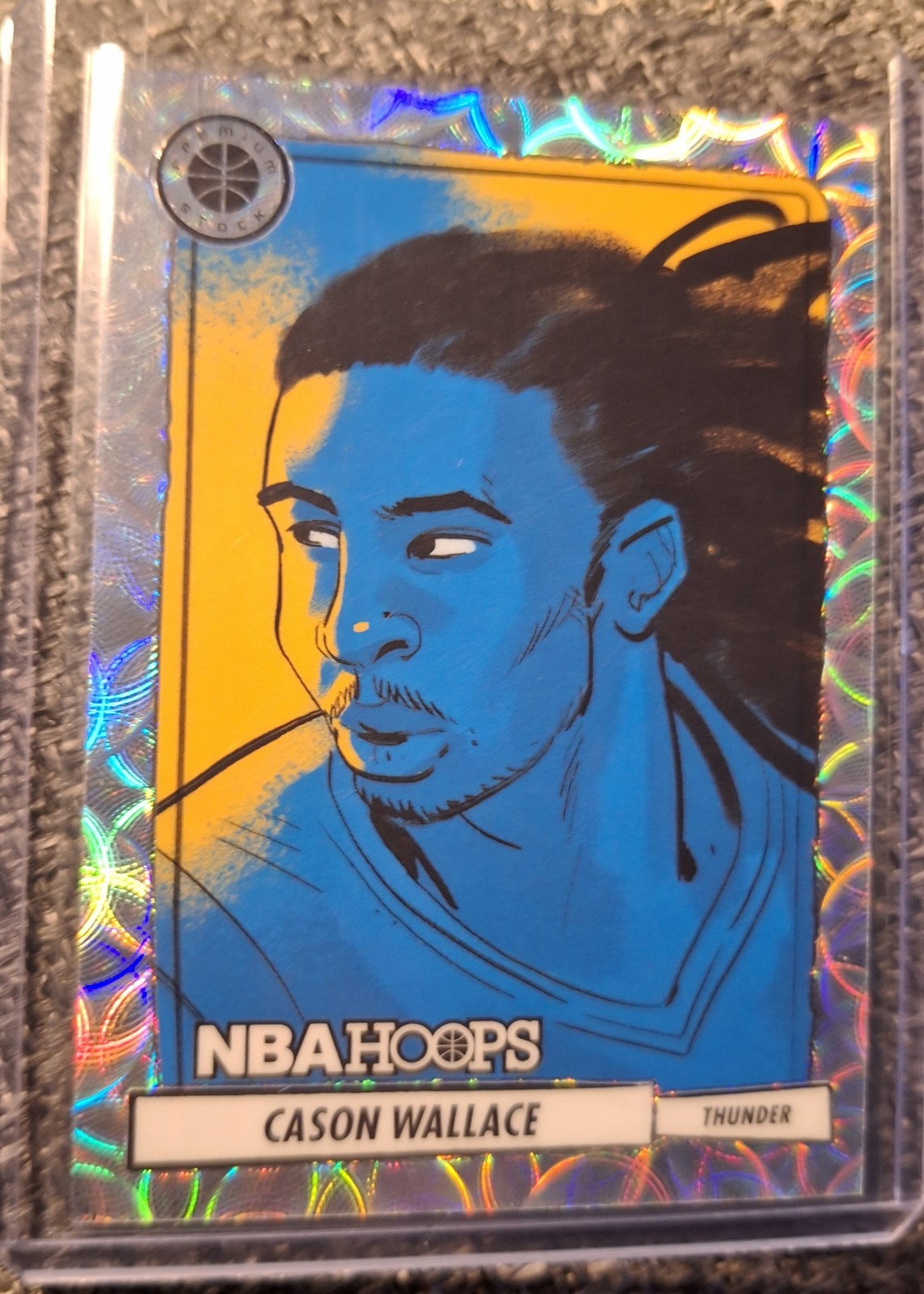 2023-24 Panini Premium Stock Nba Hoops Presentations Cason Wallace