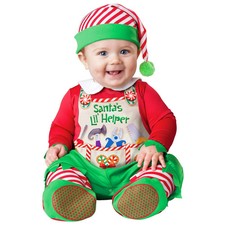Incharacter Santa's Lil' Helper Infant Costume: 0-6 Months Unisex