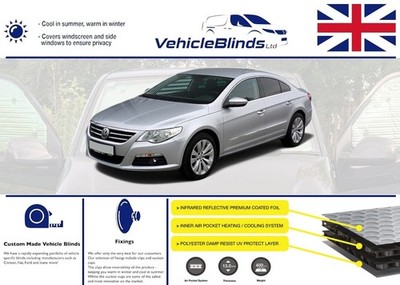 Stealth Rollos für Volkswagen Passat CC (2008-2017) 4-Türer