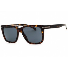 Hugo Boss Men's Sunglasses Dark Havana Plastic Square Frame BOSS 1598/S 0086 IR