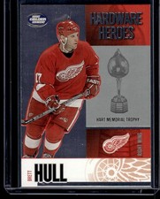 2003-04 Calder Hockey Hardware Heroes Brett Hull Detroit Red Wings #4