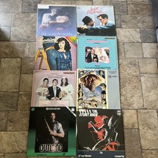 Lot Of 8 Laserdisc Movies Various Titles From 80's Lot 8