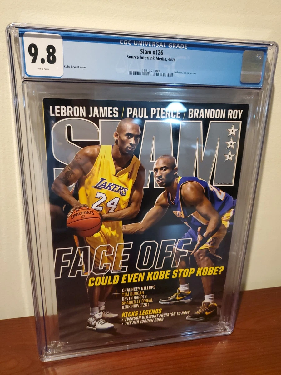 Kobe Bryant Slam Magazine #126 April 2009 CGC 9.8 Very Rare Grade 🔥
