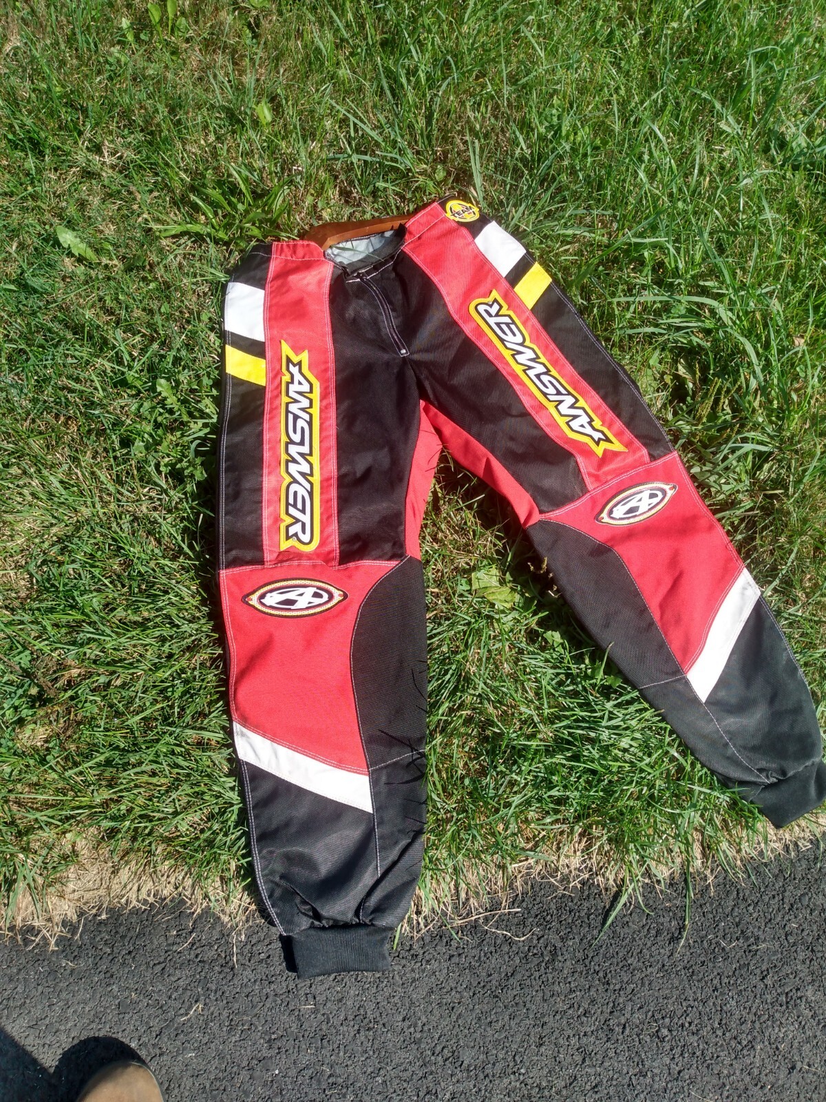 Answer Race Racing Motocross Motorcycle Pants Mens Ad… Gem
