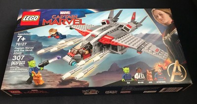 lego super heroes captain marvel and the skrull attack 76127